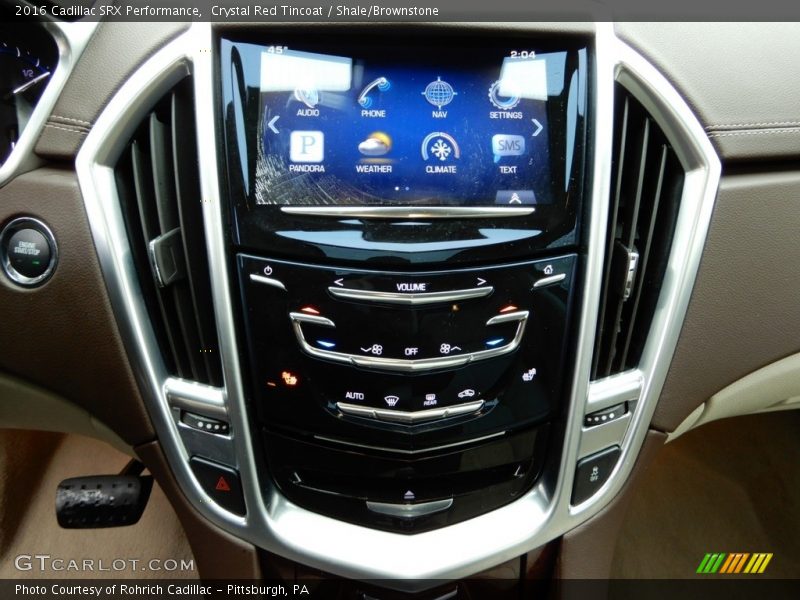 Crystal Red Tincoat / Shale/Brownstone 2016 Cadillac SRX Performance