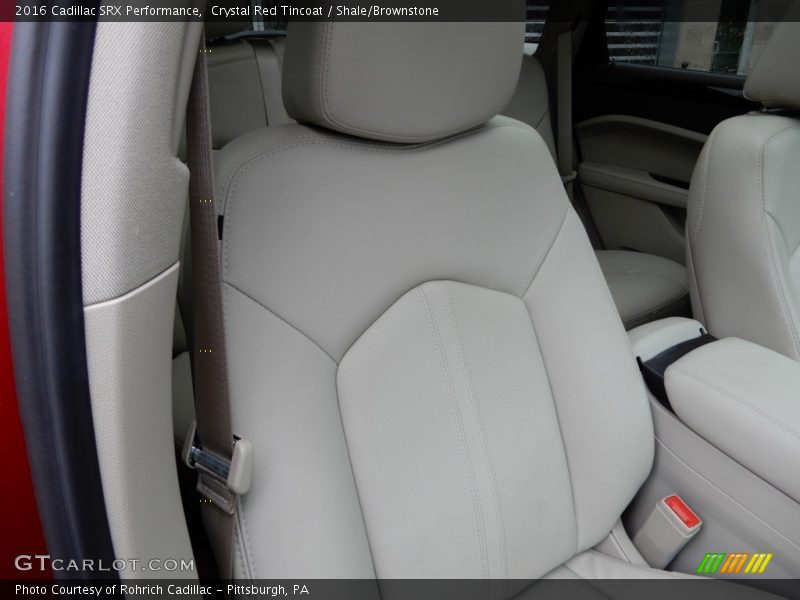 Crystal Red Tincoat / Shale/Brownstone 2016 Cadillac SRX Performance