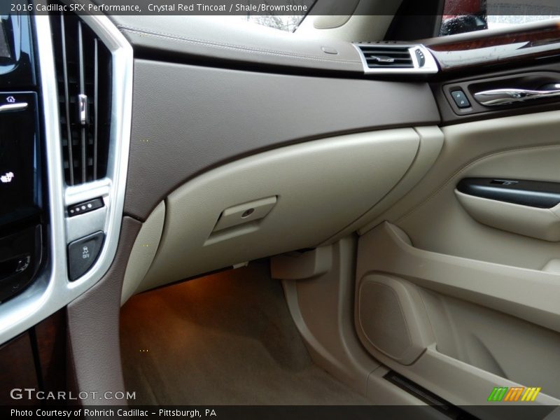 Crystal Red Tincoat / Shale/Brownstone 2016 Cadillac SRX Performance