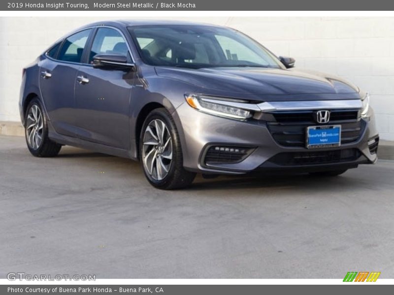 Modern Steel Metallic / Black Mocha 2019 Honda Insight Touring