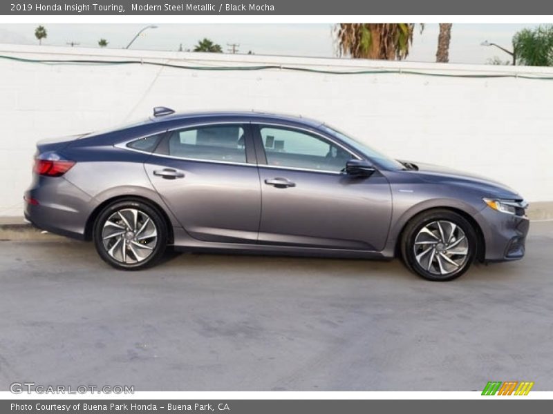 Modern Steel Metallic / Black Mocha 2019 Honda Insight Touring