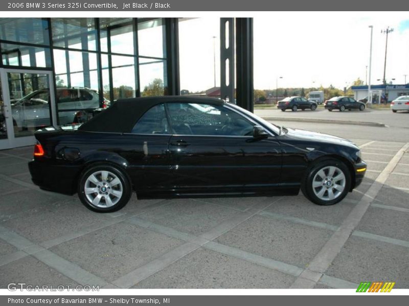 Jet Black / Black 2006 BMW 3 Series 325i Convertible