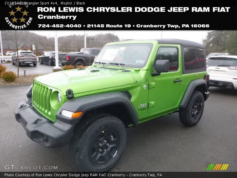 Mojito! / Black 2018 Jeep Wrangler Sport 4x4