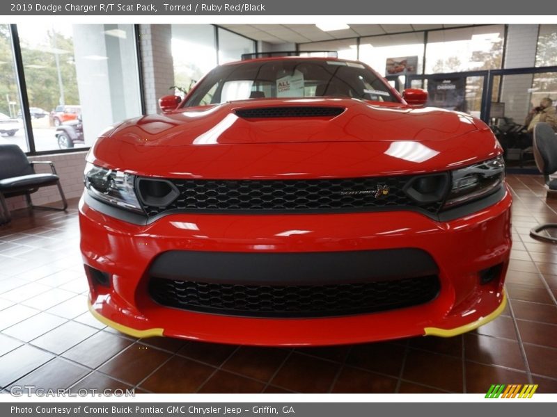 Torred / Ruby Red/Black 2019 Dodge Charger R/T Scat Pack