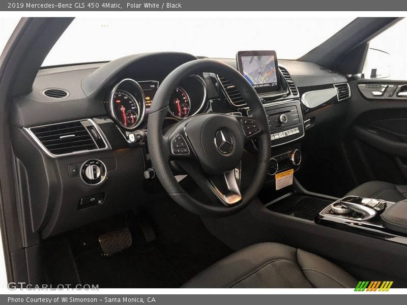 Polar White / Black 2019 Mercedes-Benz GLS 450 4Matic