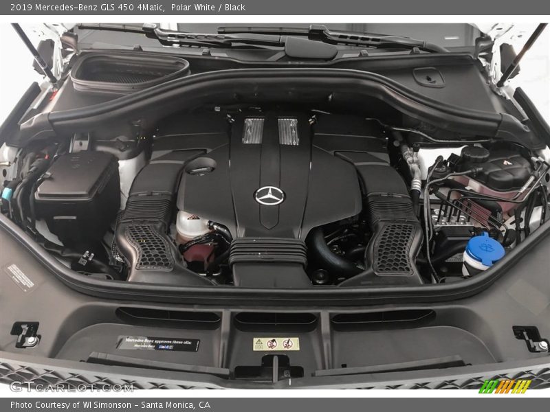 Polar White / Black 2019 Mercedes-Benz GLS 450 4Matic