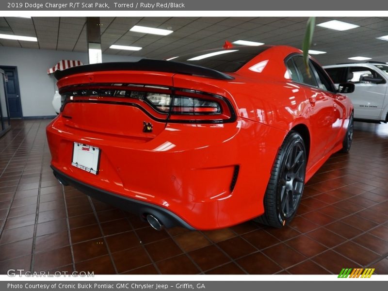 Torred / Ruby Red/Black 2019 Dodge Charger R/T Scat Pack