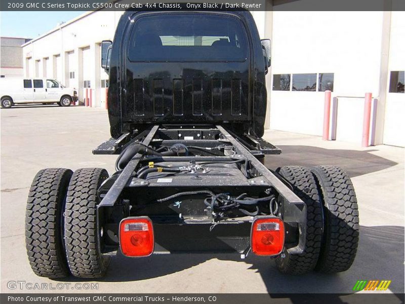 Onyx Black / Dark Pewter 2009 GMC C Series Topkick C5500 Crew Cab 4x4 Chassis