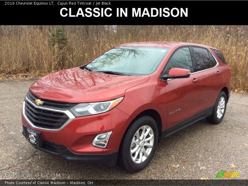 Cajun Red Tintcoat / Jet Black 2019 Chevrolet Equinox LT