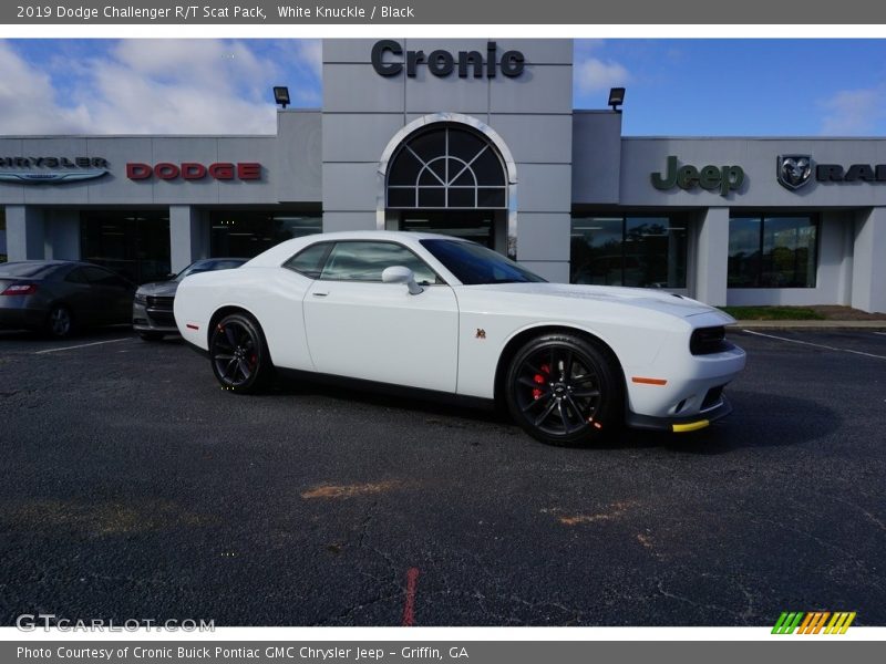 White Knuckle / Black 2019 Dodge Challenger R/T Scat Pack