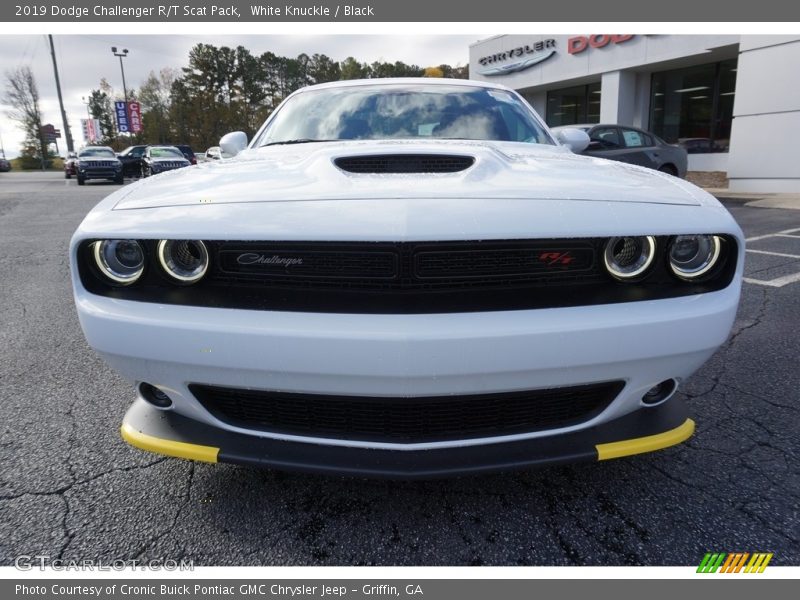 White Knuckle / Black 2019 Dodge Challenger R/T Scat Pack