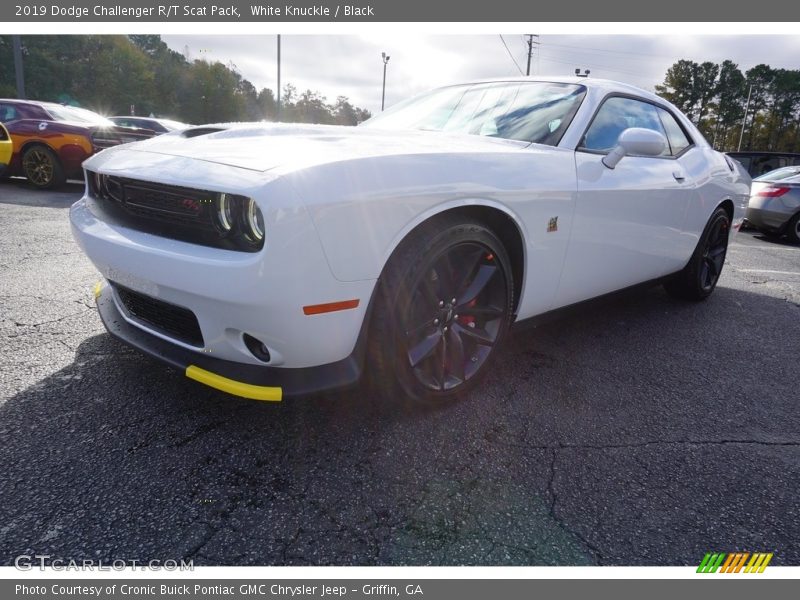 White Knuckle / Black 2019 Dodge Challenger R/T Scat Pack