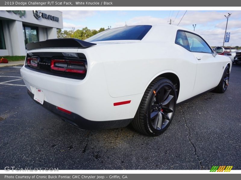 White Knuckle / Black 2019 Dodge Challenger R/T Scat Pack