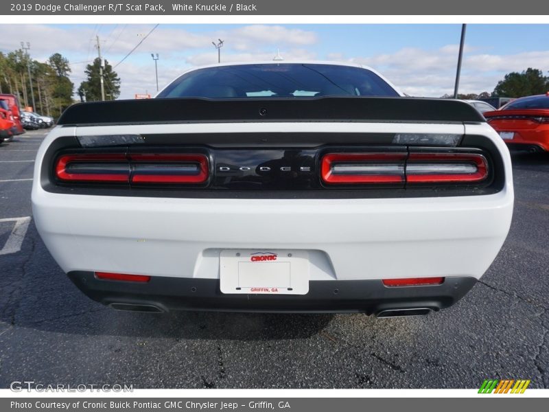 White Knuckle / Black 2019 Dodge Challenger R/T Scat Pack