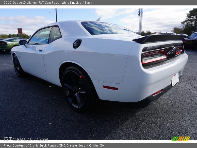 White Knuckle / Black 2019 Dodge Challenger R/T Scat Pack