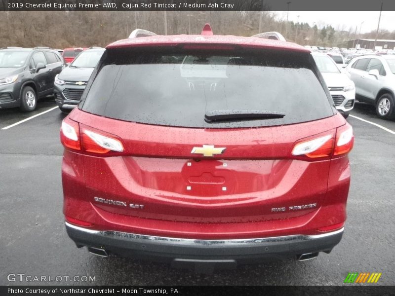 Cajun Red Tintcoat / Medium Ash Gray 2019 Chevrolet Equinox Premier AWD