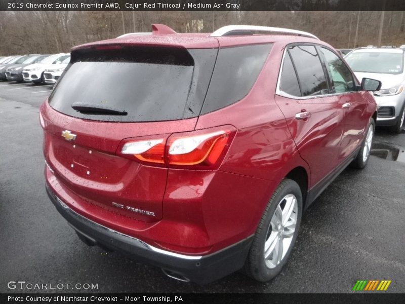 Cajun Red Tintcoat / Medium Ash Gray 2019 Chevrolet Equinox Premier AWD