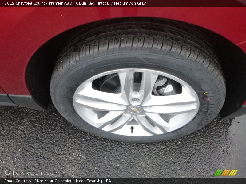 Cajun Red Tintcoat / Medium Ash Gray 2019 Chevrolet Equinox Premier AWD