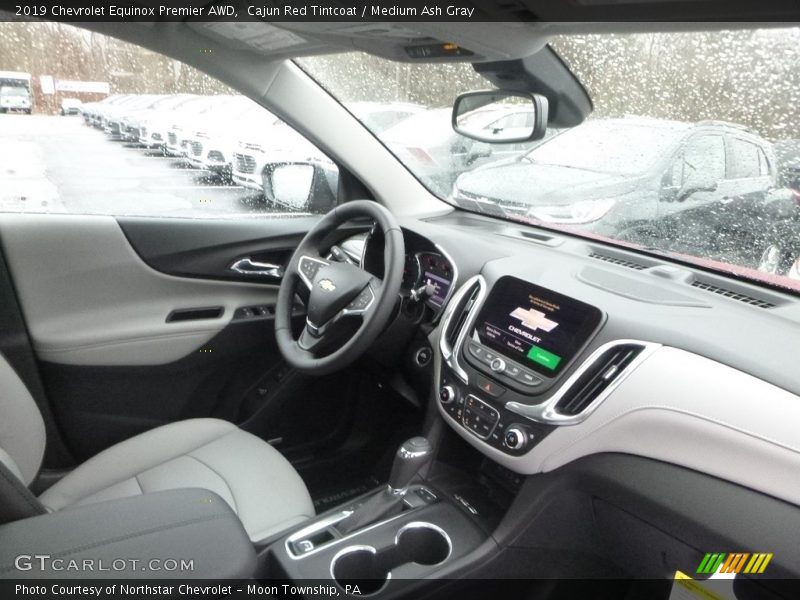 Cajun Red Tintcoat / Medium Ash Gray 2019 Chevrolet Equinox Premier AWD
