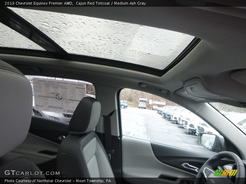 Cajun Red Tintcoat / Medium Ash Gray 2019 Chevrolet Equinox Premier AWD