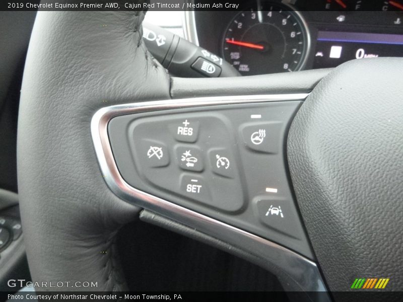 Cajun Red Tintcoat / Medium Ash Gray 2019 Chevrolet Equinox Premier AWD