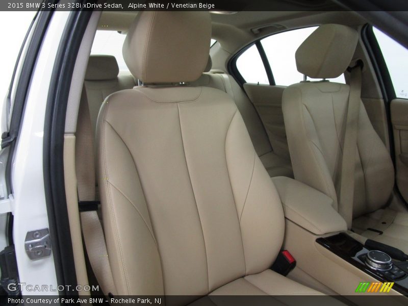 Alpine White / Venetian Beige 2015 BMW 3 Series 328i xDrive Sedan