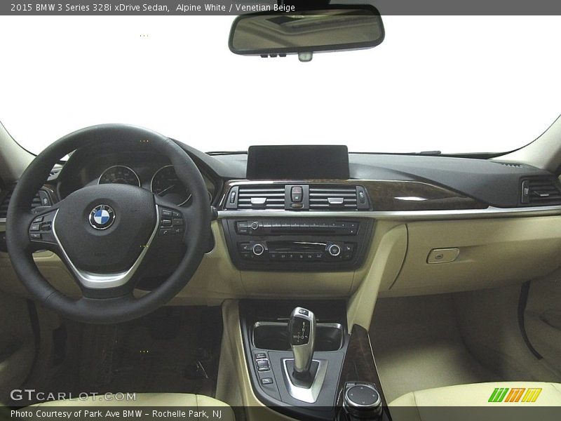 Alpine White / Venetian Beige 2015 BMW 3 Series 328i xDrive Sedan