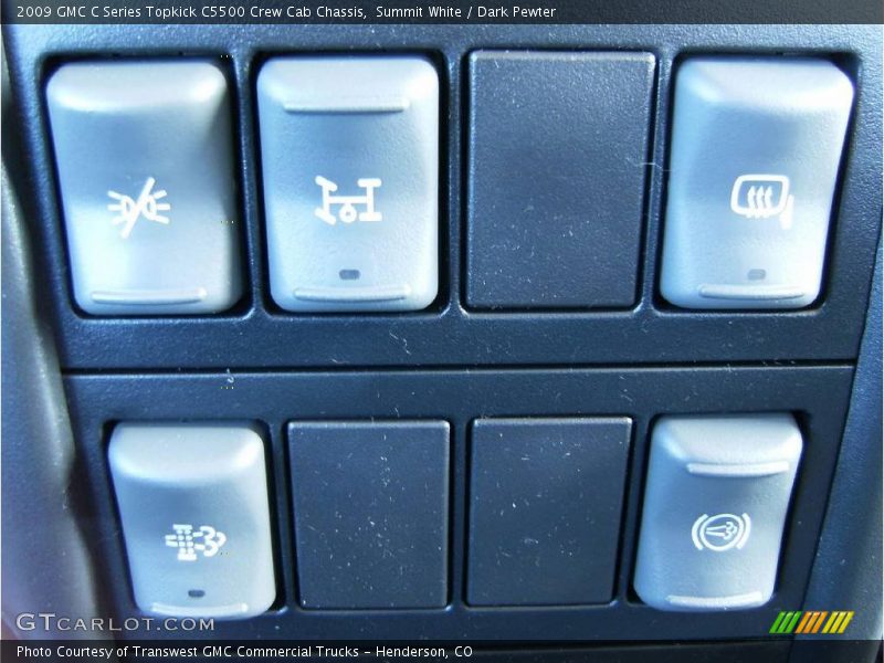 Summit White / Dark Pewter 2009 GMC C Series Topkick C5500 Crew Cab Chassis