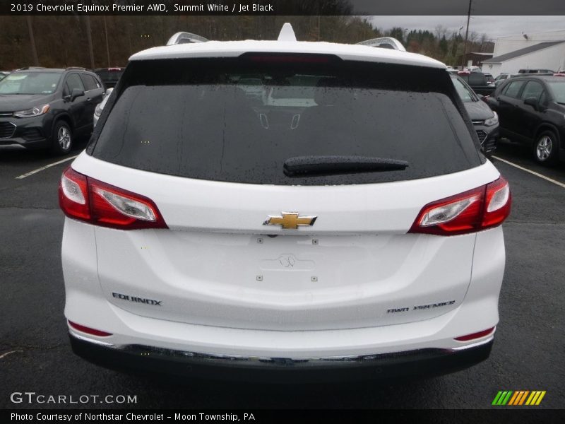Summit White / Jet Black 2019 Chevrolet Equinox Premier AWD