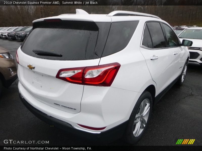 Summit White / Jet Black 2019 Chevrolet Equinox Premier AWD