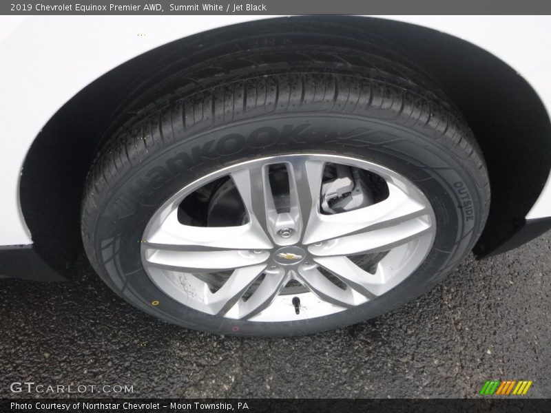 Summit White / Jet Black 2019 Chevrolet Equinox Premier AWD