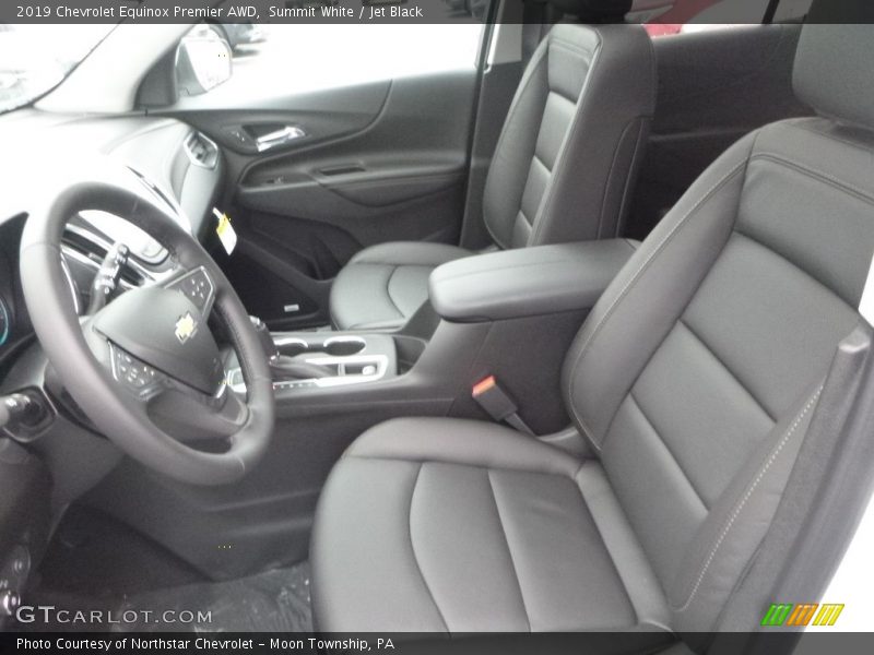 Summit White / Jet Black 2019 Chevrolet Equinox Premier AWD