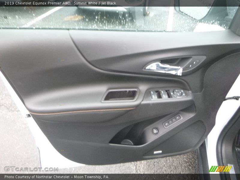Summit White / Jet Black 2019 Chevrolet Equinox Premier AWD