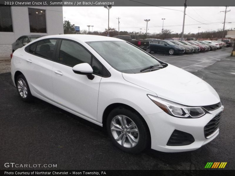 Summit White / Jet Black/­Galvanized 2019 Chevrolet Cruze LS