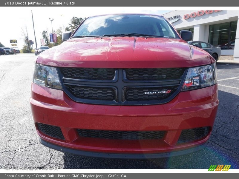 Redline / Black 2018 Dodge Journey SE