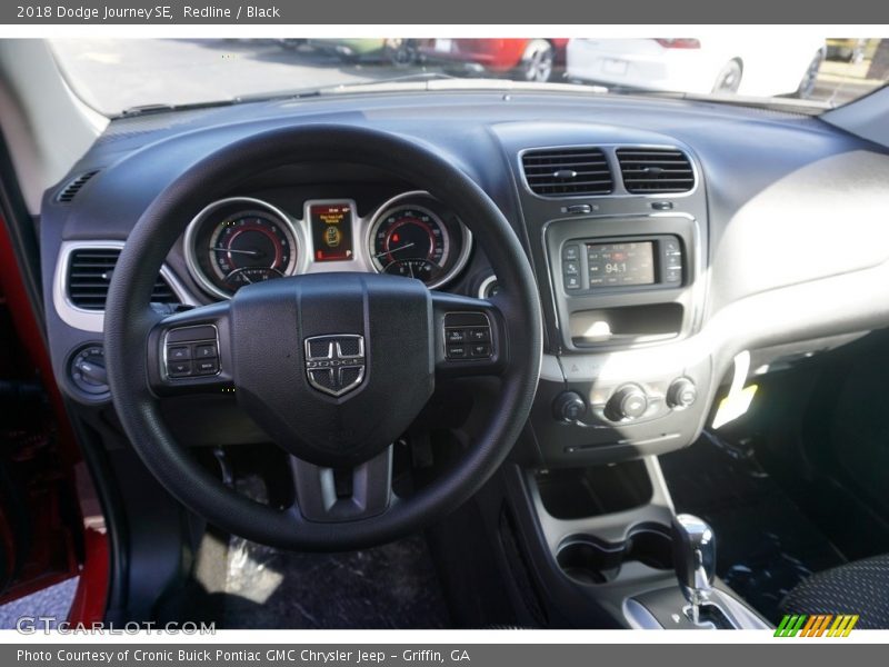 Redline / Black 2018 Dodge Journey SE