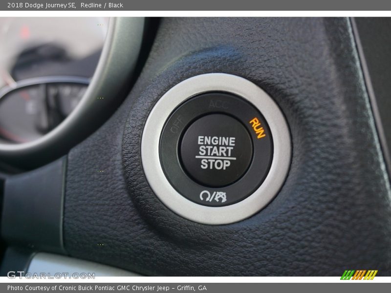 Redline / Black 2018 Dodge Journey SE