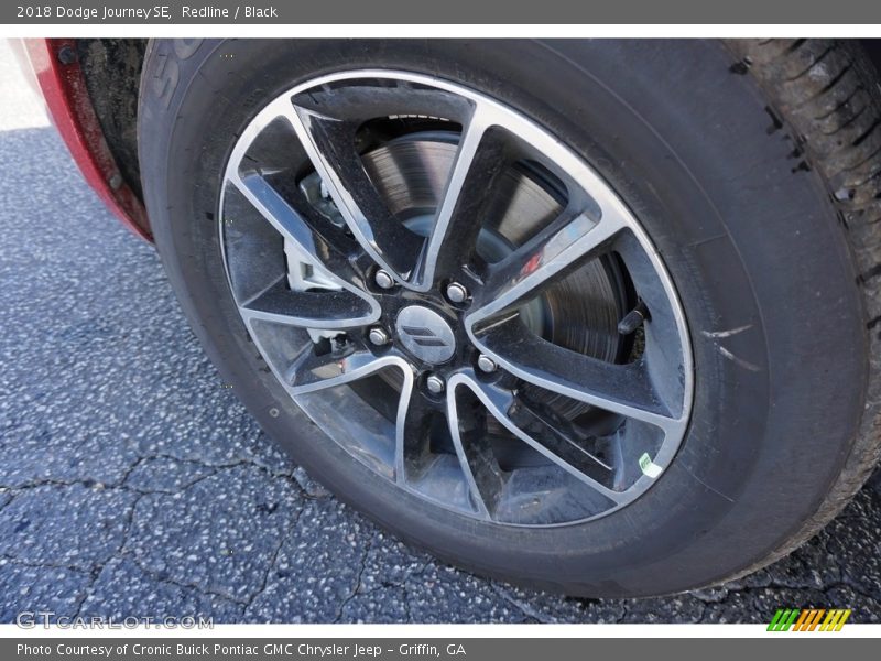 Redline / Black 2018 Dodge Journey SE