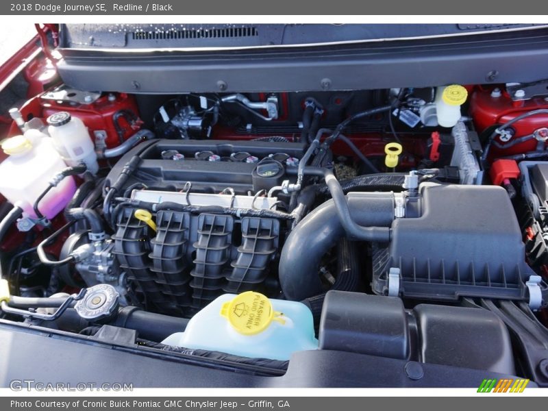 Redline / Black 2018 Dodge Journey SE