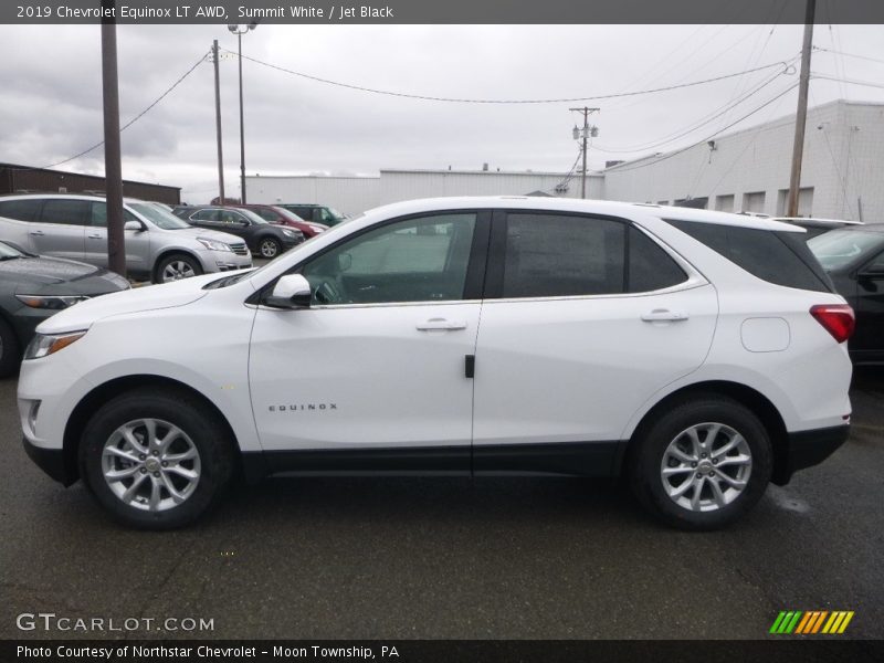Summit White / Jet Black 2019 Chevrolet Equinox LT AWD