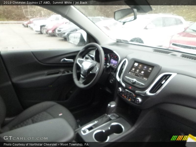 Summit White / Jet Black 2019 Chevrolet Equinox LT AWD