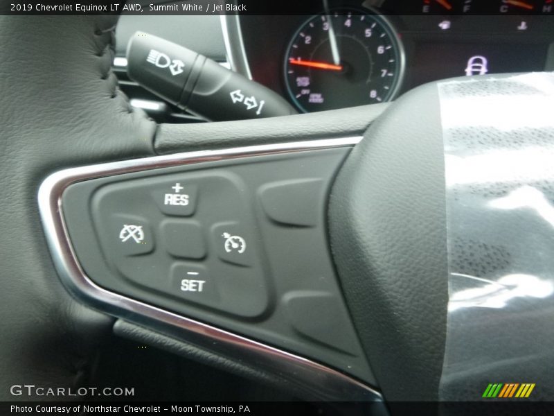 Summit White / Jet Black 2019 Chevrolet Equinox LT AWD