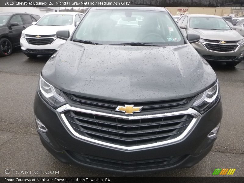 Nightfall Gray Metallic / Medium Ash Gray 2019 Chevrolet Equinox LS