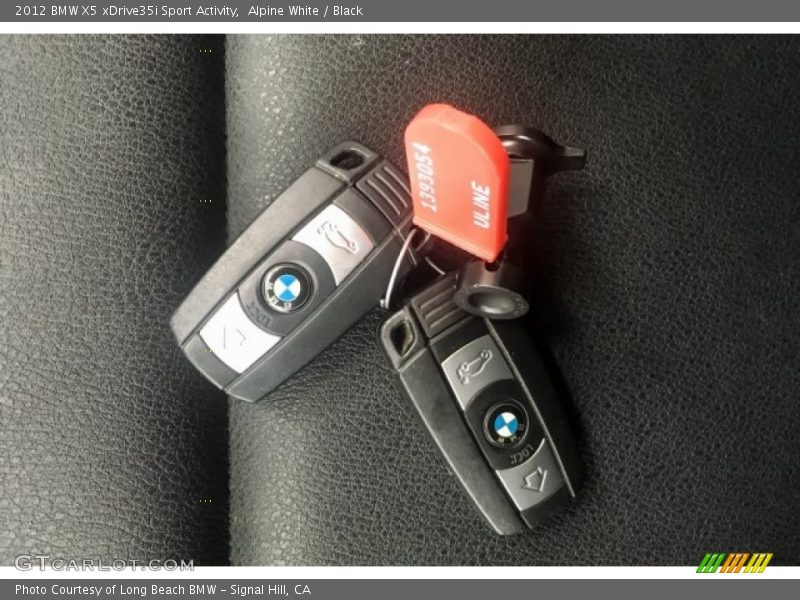 Alpine White / Black 2012 BMW X5 xDrive35i Sport Activity