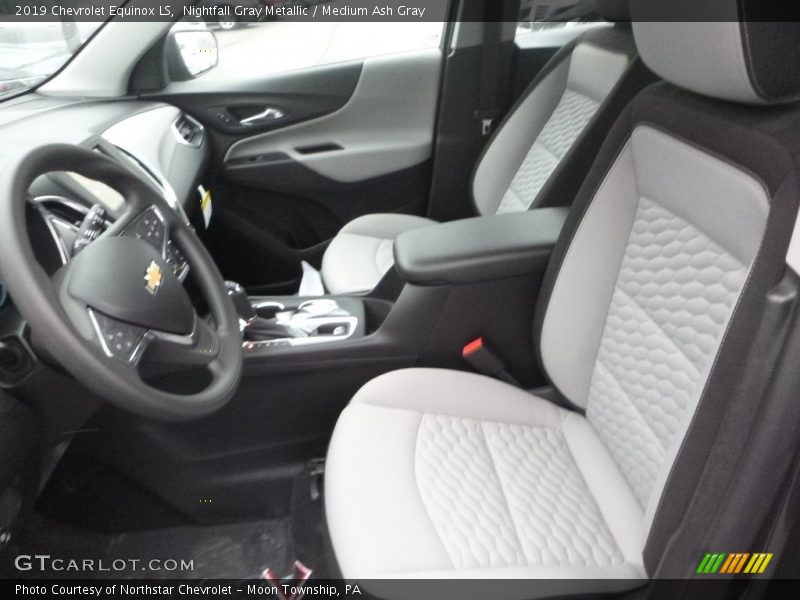 Nightfall Gray Metallic / Medium Ash Gray 2019 Chevrolet Equinox LS