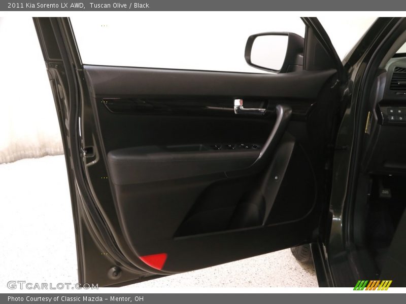 Tuscan Olive / Black 2011 Kia Sorento LX AWD