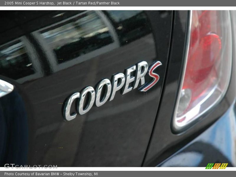 Jet Black / Tartan Red/Panther Black 2005 Mini Cooper S Hardtop