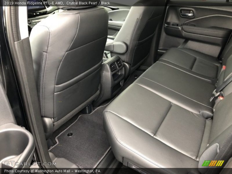 Crystal Black Pearl / Black 2019 Honda Ridgeline RTL-E AWD