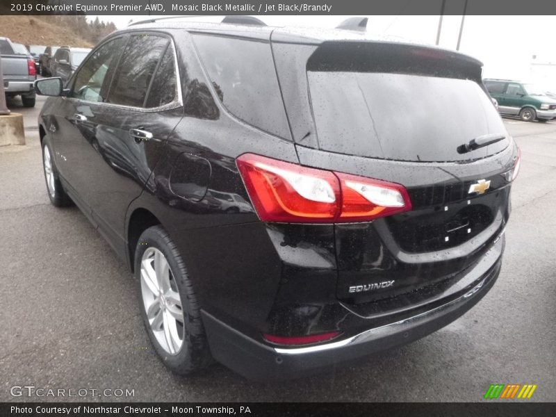 Mosaic Black Metallic / Jet Black/Brandy 2019 Chevrolet Equinox Premier AWD