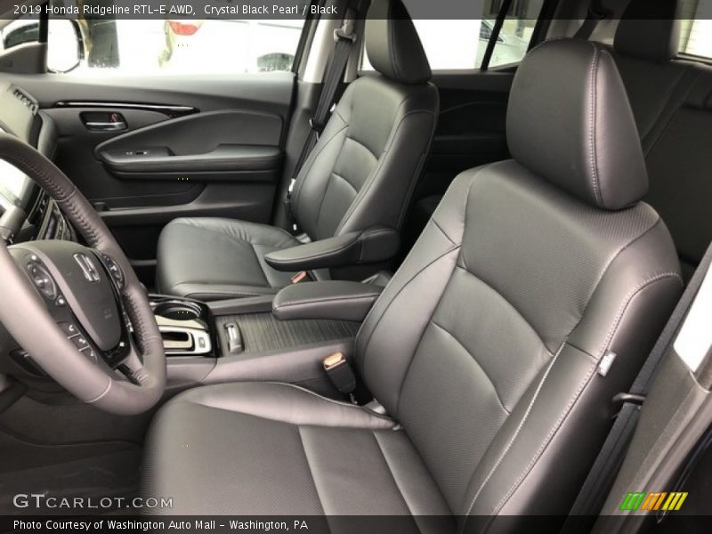 Crystal Black Pearl / Black 2019 Honda Ridgeline RTL-E AWD